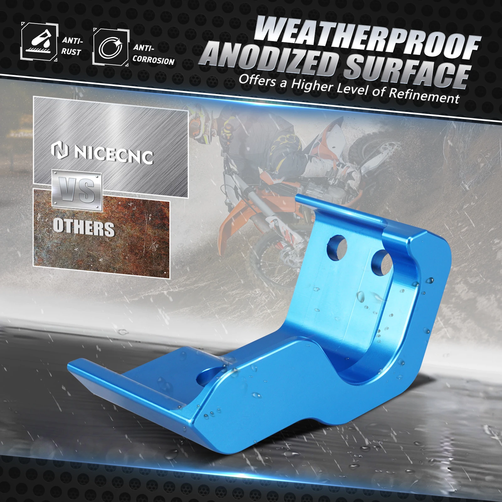 Osłona przedniego dolnego wahacza prawa Husqvarna TE 300 300i 2025 2024 TE TEi FE 501 450 350 300 250 150 125 TC FC TX FX 2016-2025