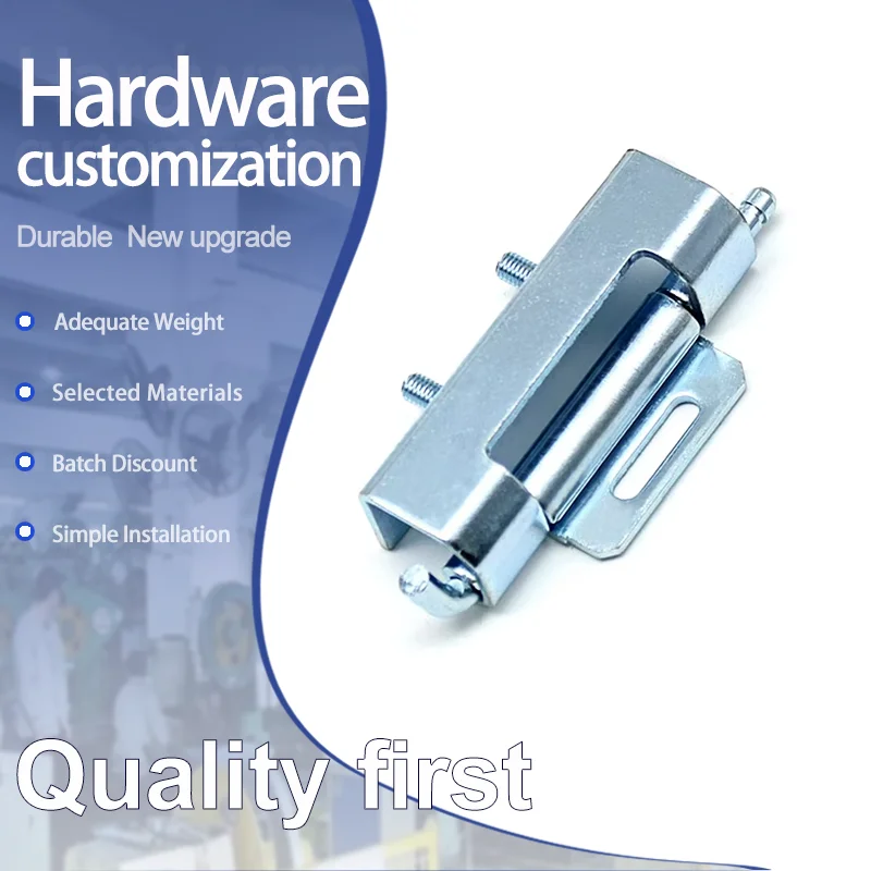 Hardware Industrial Machinery Equipment Distribution Cabinet Door Detachable Concealed Thread Iron Hinge