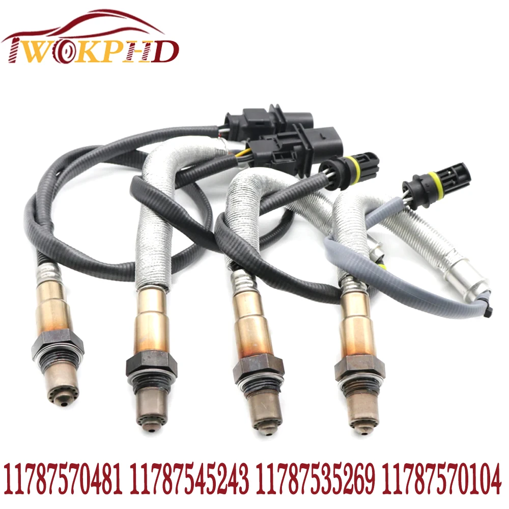 

NEW 4PCS Car Upstream down Lambda O2 Oxygen Sensor 11787570481 11787545243 11787535269 11787570104 for BMW 1 3 120i 320i E90