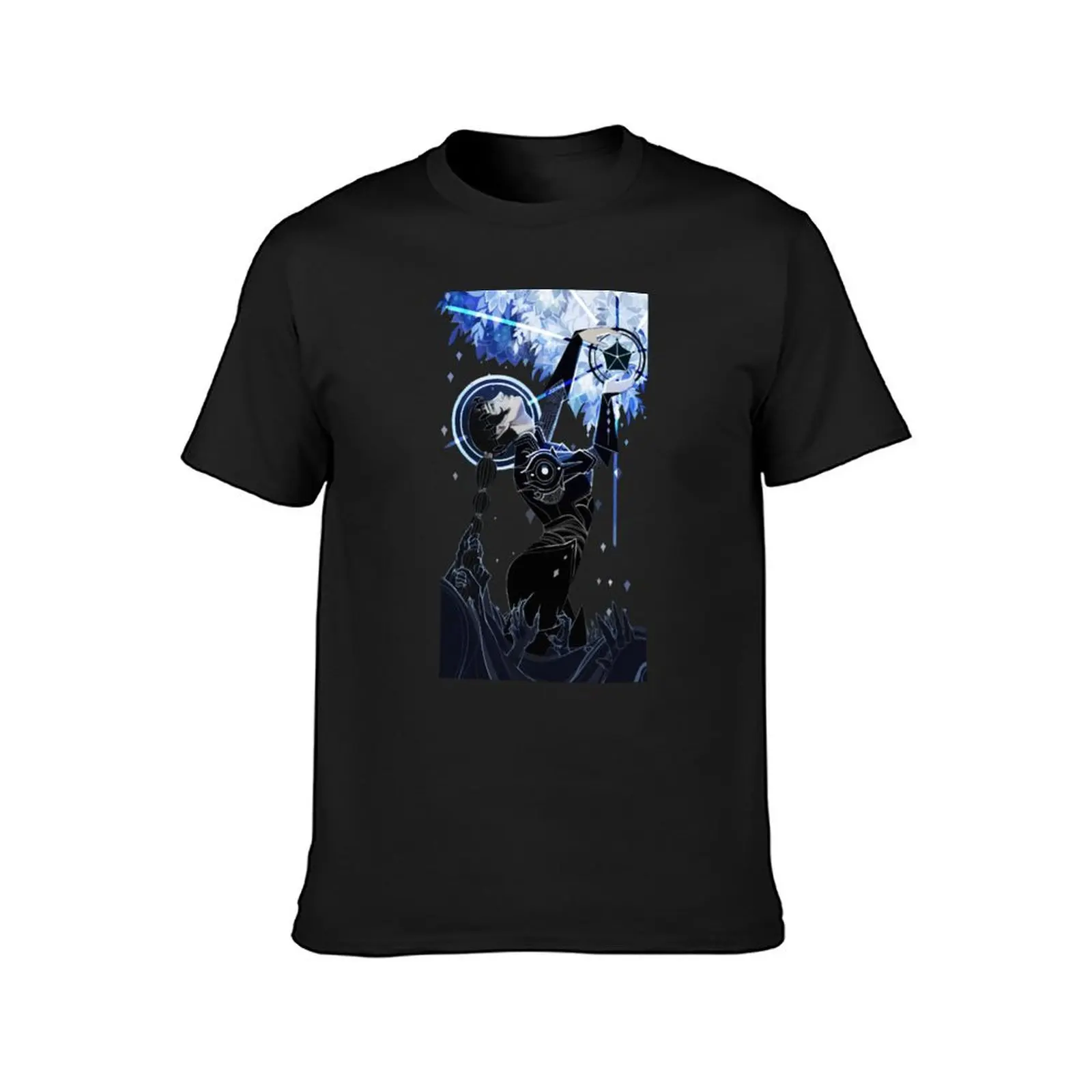 Shadowheart Baldur_s_ Gate Tarot Style T-Shirt boys whites plain mens graphic t-shirts anime