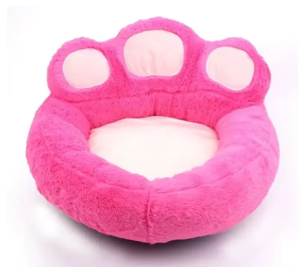 New Bear Paw DKennel Cat Dog Pet Beds PP Cotton Teddy Bed House Dog Basket For Small Medium Dog Soft Warm Beds House