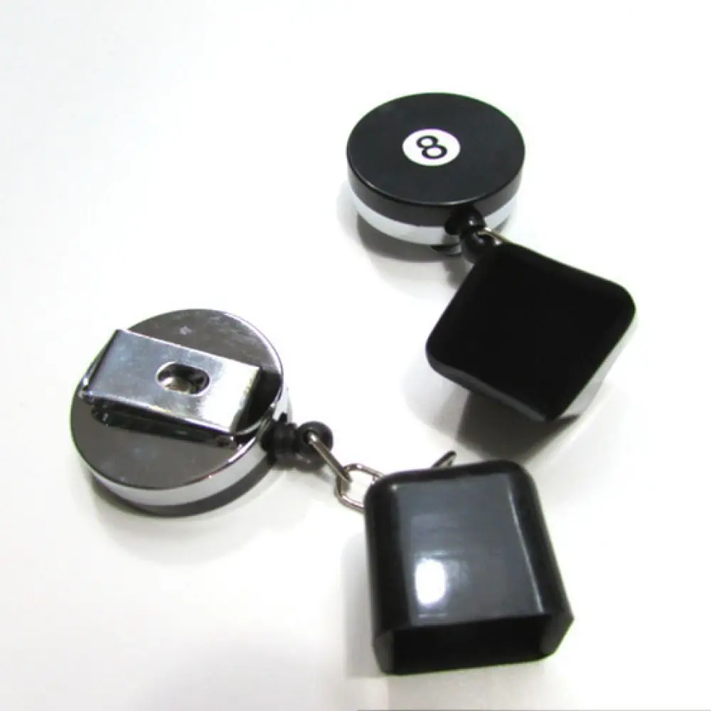 Billiard Chalk Dispenser Retractable Clip For Pool Game Snooker Training Essential Durable Plastic Holder Accessory