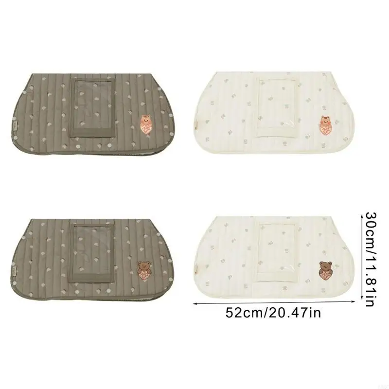 F3KC عربات الأطفال الأنيقة والعملية يفشل اليد قفازات مبطنة بالصوف قفازات مقاومة للرياح غطاء عربات الأطفال ملابس مريحة لفترة #6