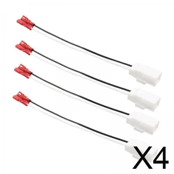 Door Speaker Wiring Harness Adapter Replacement 72-6514 Automotive ABS Plastic Cable for Car Audio System