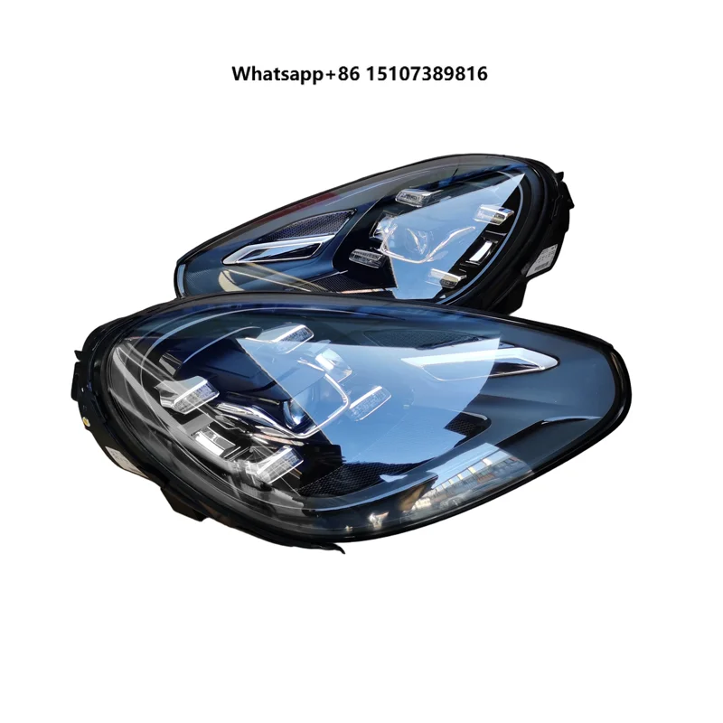 Pair for  958.2 2015-2018 Left & Right LED Matrix Headlight Assembly OEM 958941773D 958941774D