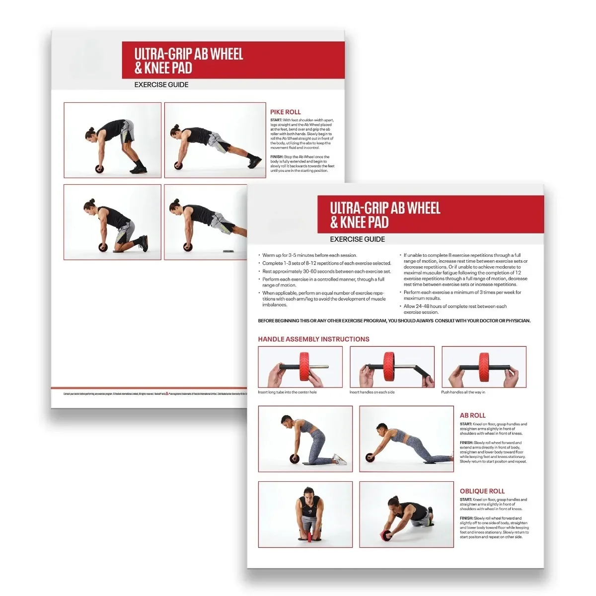 Roda Delta Ab com joelheira