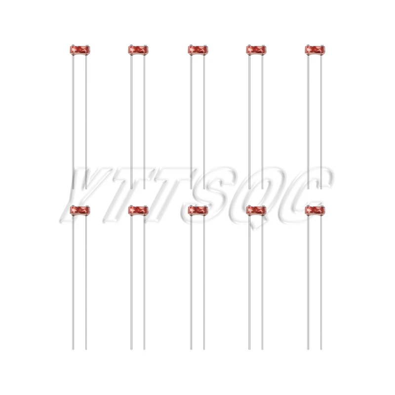 50 шт. GL5506 GL5516 GL5528 GL5537 GL5539 фото светочувствительный резистор комплект фоторезисторов фотопроводящее сопротивление