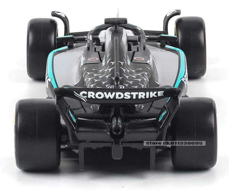 Bburago 1:43 Neuer F1 Mercedes-AMG 2025 W16 # 63 George Russell # 12 Kimi Antonelli Legierungsauto-Modell aus Druckguss, Sammlerstück – Detail 6