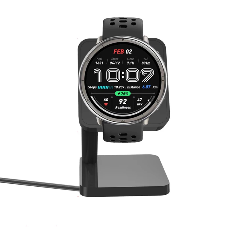 سطح المكتب حامل شاحن USB كابل شحن حوض مهايئ شحن حامل ل Amazfit Active 2/Bip 6 ساعة ذكية Active2 الملحقات