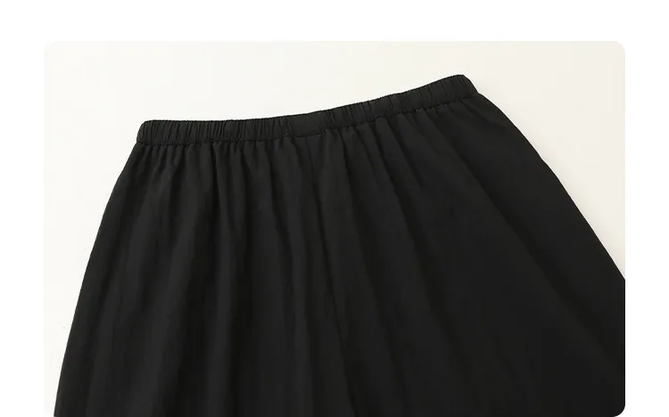 CHIC VEN New Women Pants Solid Loose Casual Wide Leg Pant Elastic Waist Female Thin Trousers Pleated Spring Summer 2026
