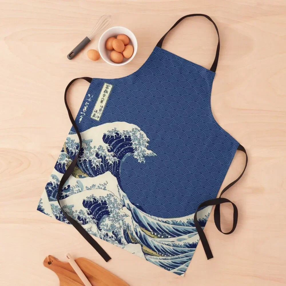 

Great wave of kanagawa Apron beauty master Things For Kitchen Nursing Cooking Clothes Apron