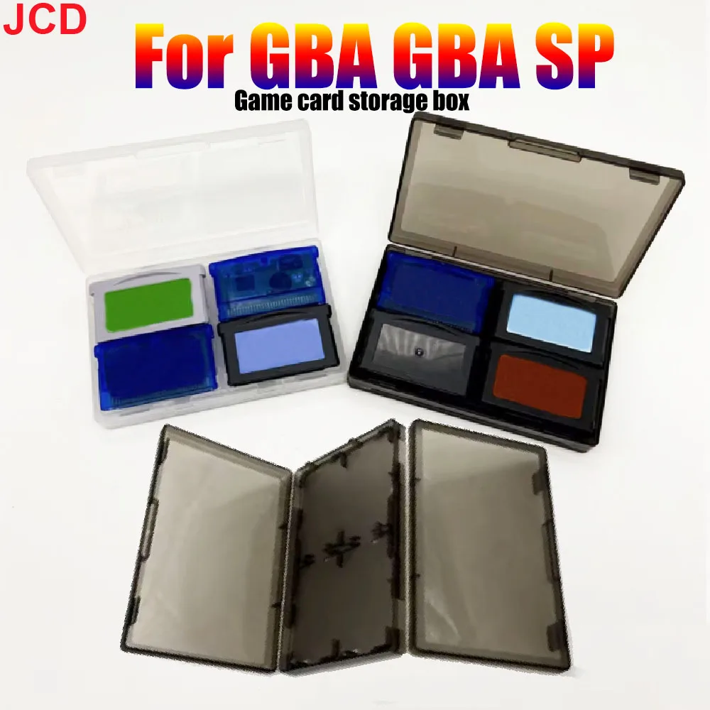 JCD 1pcs Game Storage Box Collection Box Protection Box Game Card Box For Gameboy ADVANCE GBA GBA SP Games