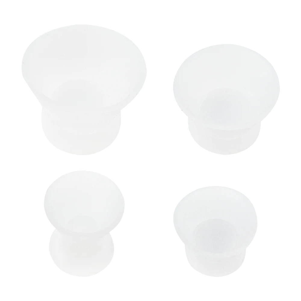 Flexible Silicone Dental Mixing Cup 4pcs/set Self-solidifying Dentistry Lab Silicone Mixing Bowl ubber Mixing Bowls Large Small