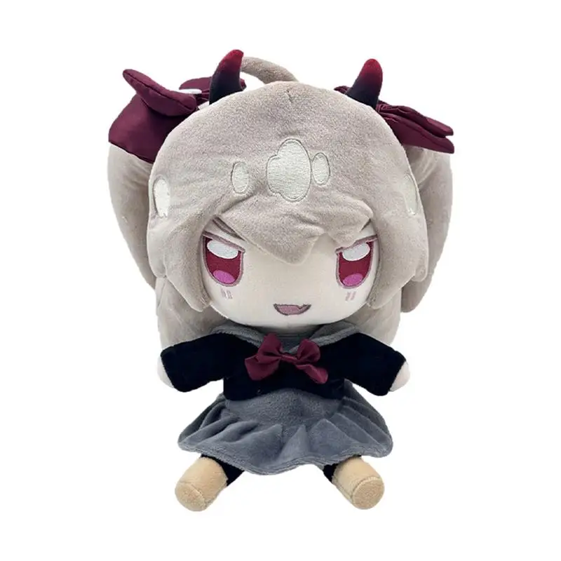 Anime Stuffed Plush Evil Girl Plushie 26cm/10inch Cartoon Collectible Plush Doll for Bedside Living Room Bedroom Home Decor