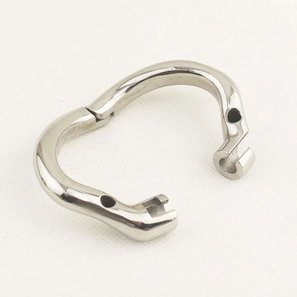 New Additional Arc Chastity Base Ring fit for New Men Chastity Device in Our Shop Curved 5 size choose Cock Cage SM Bondage Ring view 5