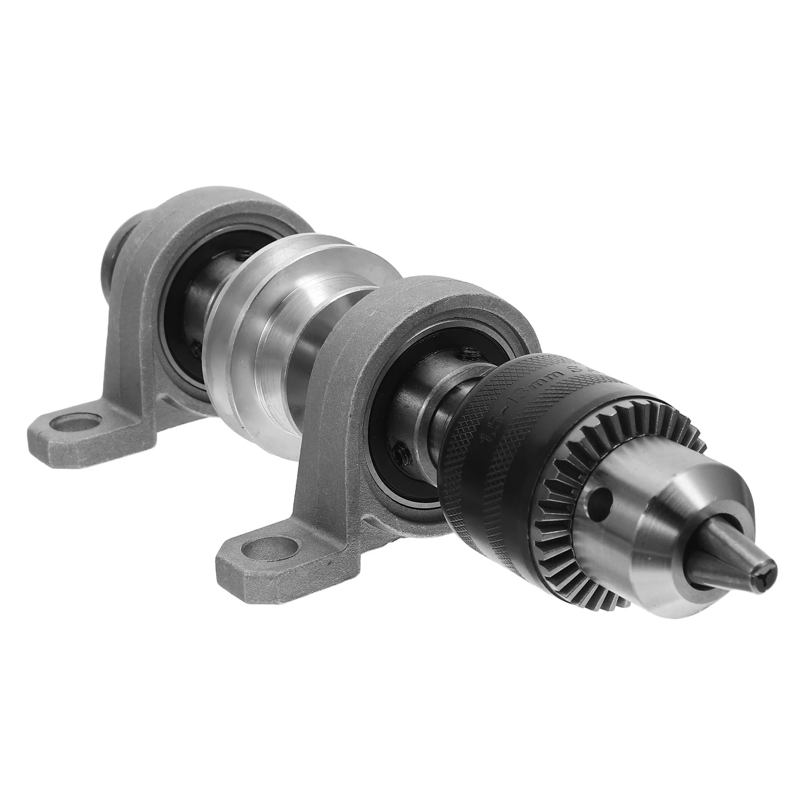 

1Set Woodworking Spindle Bearing Seat Pulley for Table Saw Lathe Chuck Drill Machine Bench Saw Accessories Precision Cutting