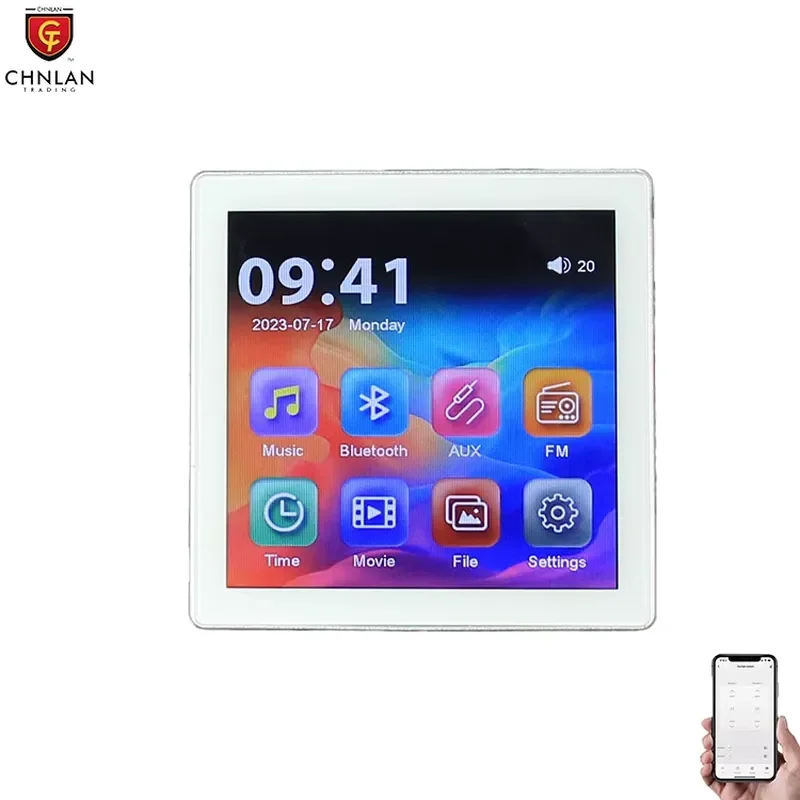 STLF 4-Channel Mini Amplifier Smart Home Improvement for Bluetooth Connectivity for Home Office-Professional Audio Video