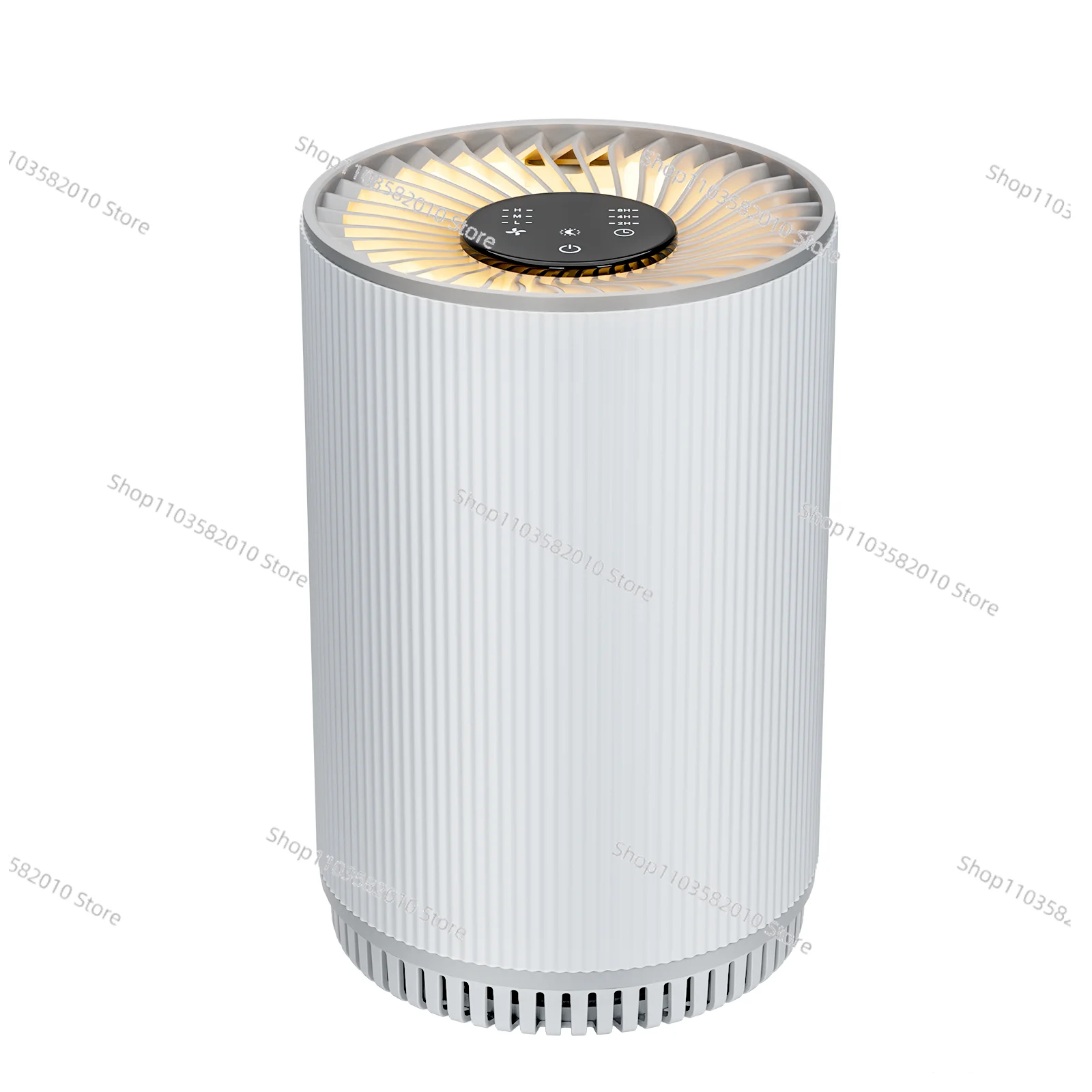 Portable Desktop Electronics Air Purifier Household Pet Car Freshener Brushless Motor USB Powered HEPA Filter UV Aromatherapy