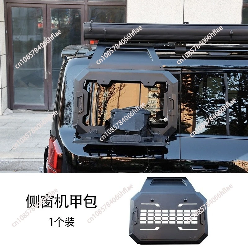 Suitable for BYD equation Leopard 5 side window mecha bag expansion hanging net rack mecha net Leopard 5 modified accessories
