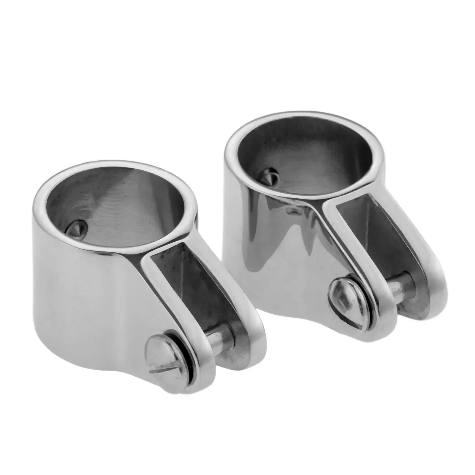 2 Pcs Kayak Boat 316 Stainless Steel Bimini Top Jaw Slides 25mm 1 Inch Hardware Fitting Yacht Rowing Boats Accessories Marine