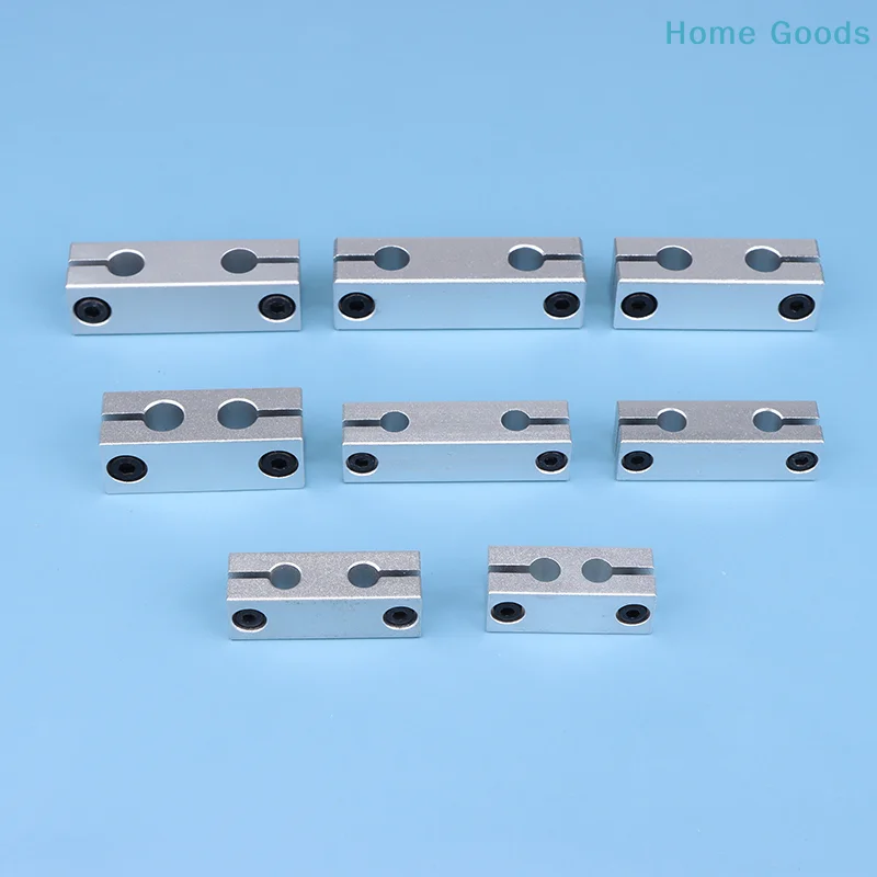 preferred6MM 8MM Pillar Parallel Clamp With The Same Diameter Optical Axis Fixing Steel Pipe Round Frame Connectorproduct