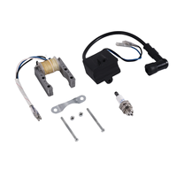 Y79A_Engine CDI Ignition Coil Magneto Stator Coil Spark Plug Kit for 2 Stroke 49Cc 50Cc 60Cc 80Cc Motor Bike Bicycle