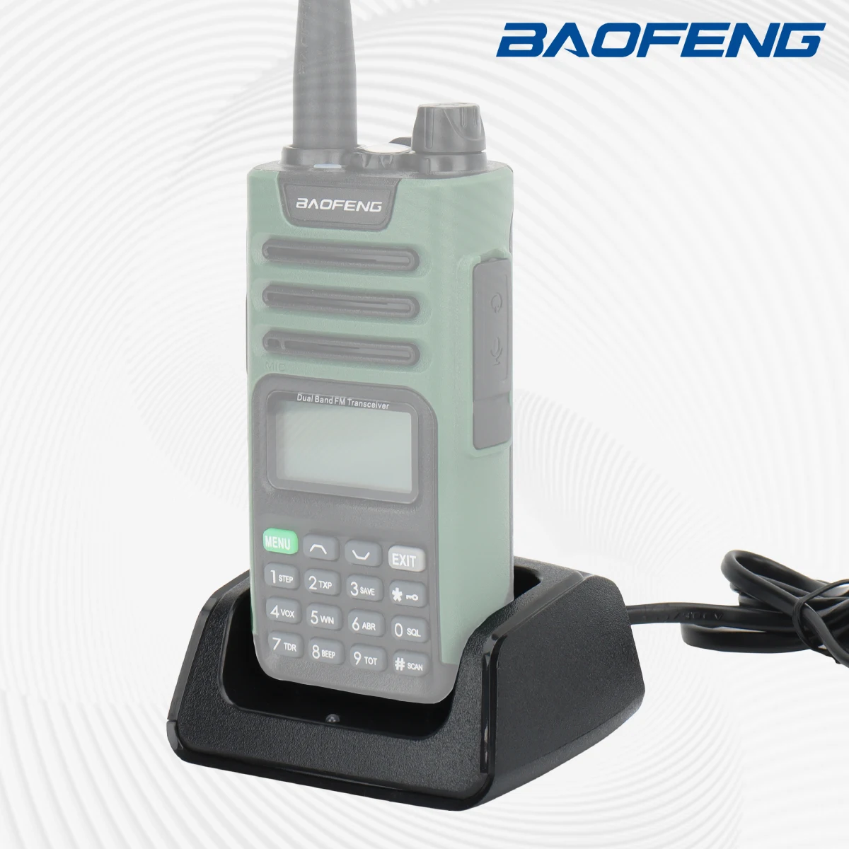 Baofeng UV-13 PRO US/EU Charger Desktop Base Walkie Talkie M-13 PRO with Indicator Light