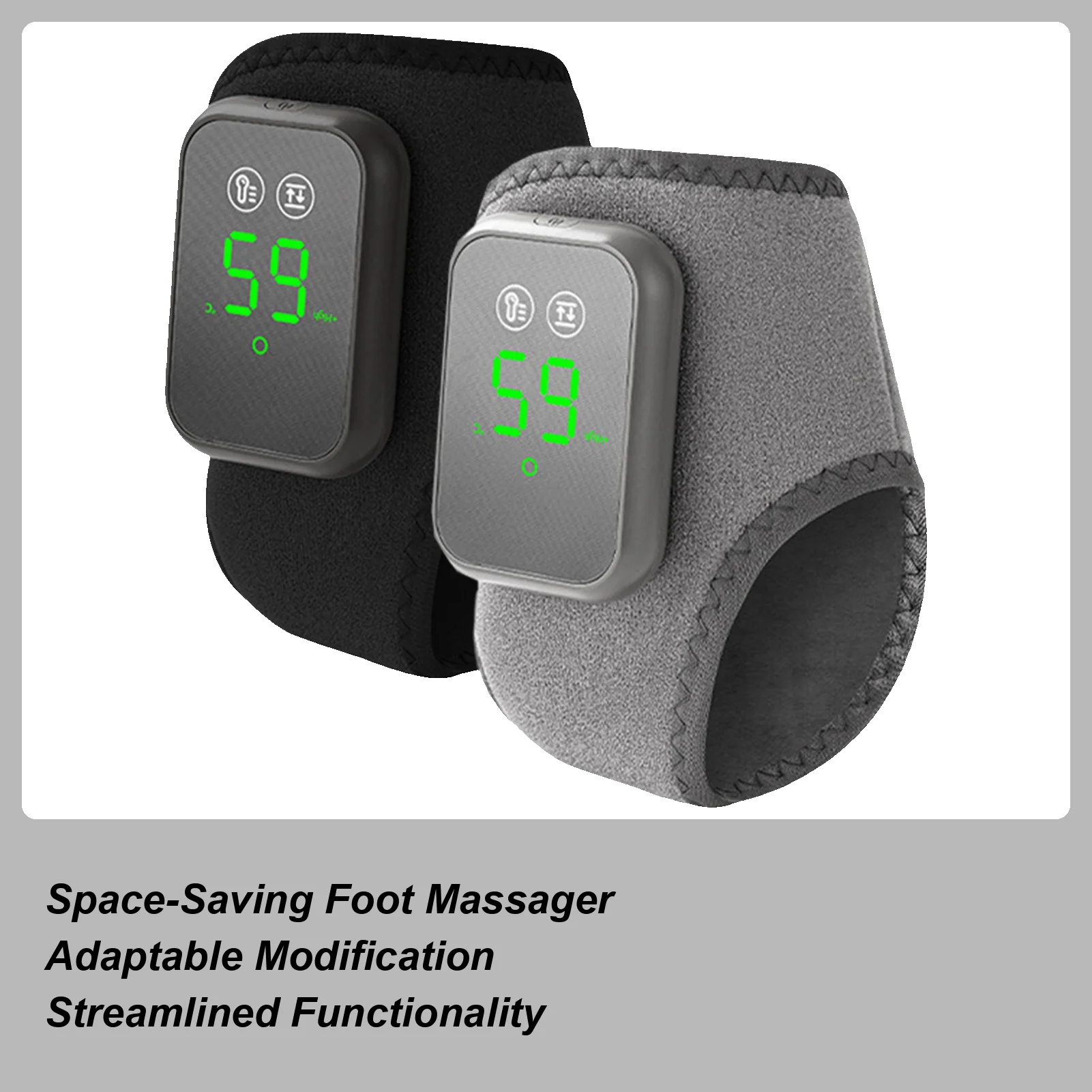 

Массажер для ног, подогрев лодыжки, грелка, бандаж, массажер для лодыжки ног для женщин и мужчин, облегчение мышц, нервов, теленка, коленей, спа, релаксация