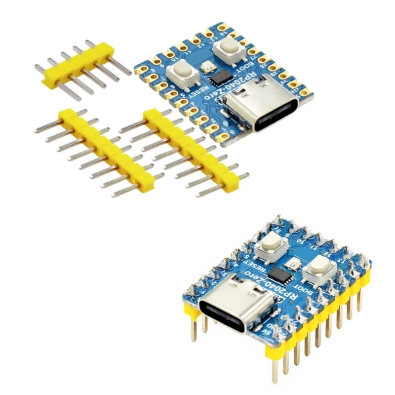

Оригинальный модуль платы разработки RP2040-Zero, микроконтроллер Cortex M0 + процессор QXNF