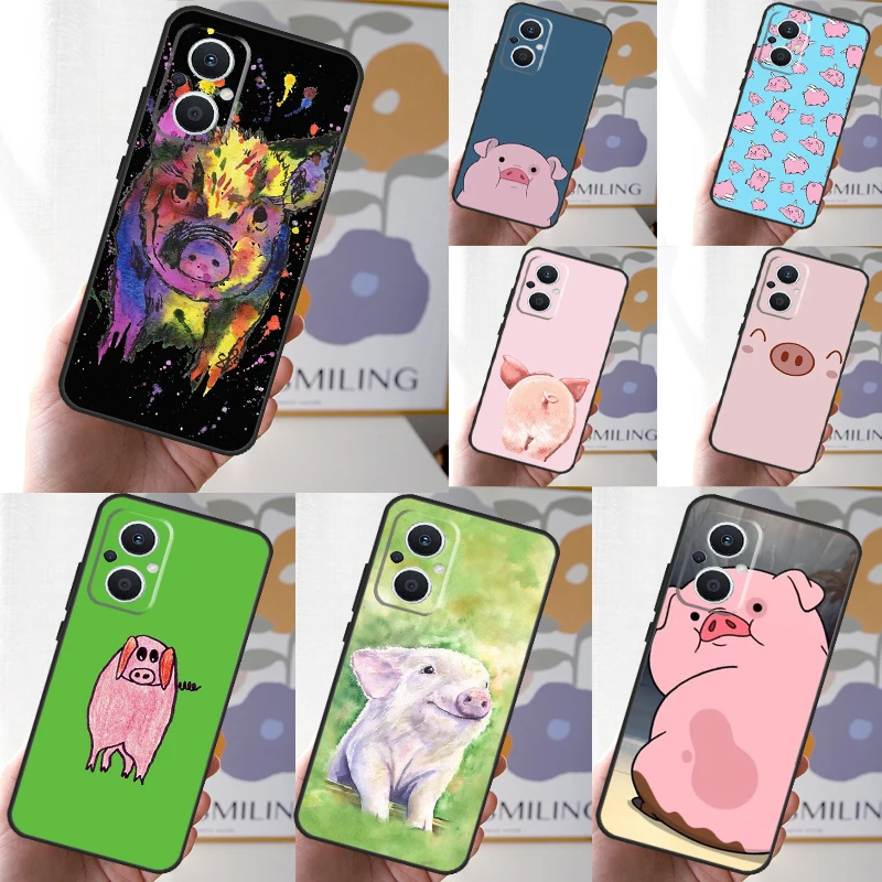 Cartoon Pig Case Fo…