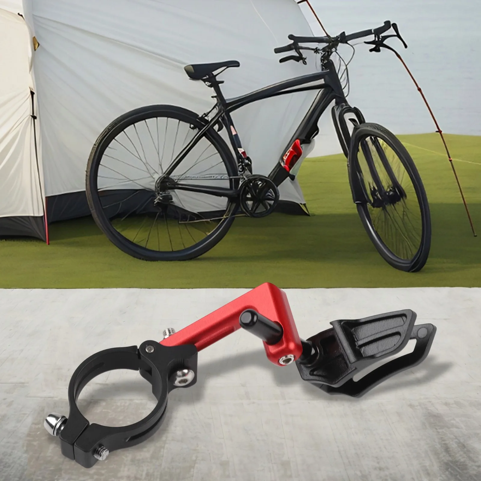 

Направляющая цепи для шоссейного велосипеда 31.8/34.9 мм, стабилизирующее кольцо-фиксатор цепи для односкоростных дисковых тормозов, аксессуары для передних переключателей скоростей