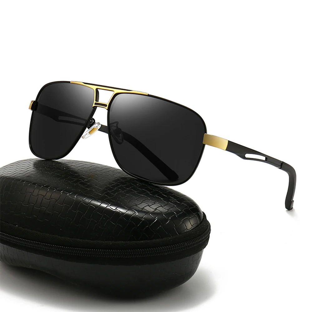 

Fashion Trendy Square Polarized Sunglasses For Men Women Vintage Retro Outdoor Driving Fishing Polaroid Sun Glasses Eyewear 2025