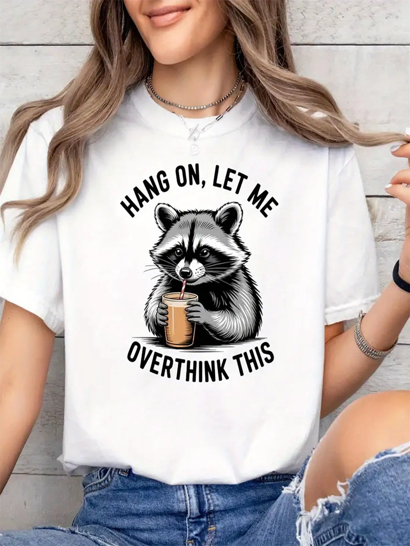 Nueva camiseta para mujer camiseta de manga corta holgada informal estampada de talla grande suave cómoda y transpirable