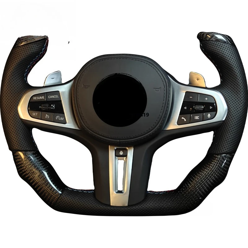

Carbon M Sport steering wheel for F10 F18 F30 F35 F90 F35 G01 G02 G05 G20 G30 G38 X5 X6 F01 F07 F20 F11 F22 F25 M3 M4 M5