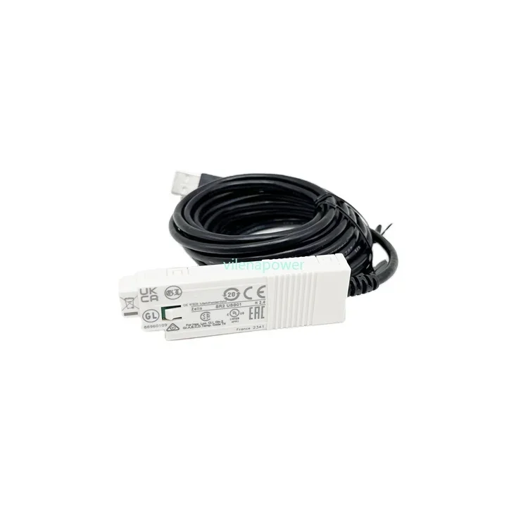 Oryginalny nowy kabel sterownika programowalnego PLC SR2USB01