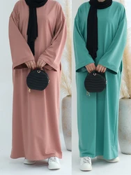 Eid Modest Clothing Muslim Kaftan Under Dress Abaya Dubai Islam For Women Robe Longue Caftan Marocain Femme Vestidos Musulmane