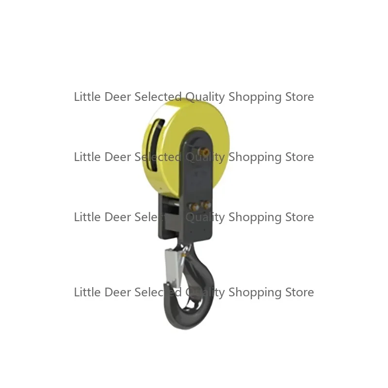 1T 2T 3.2T Crane Hook European-style Assembly Closed Single Hook Hoist Nylon Lifting Hook Customize