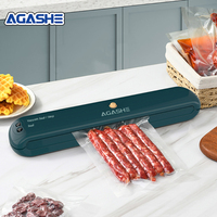 US Automatic Vacuum Sealer Machine with 28cm Wide Bags for Food Preservation Home Kitchen Equipment Includes 10pcs 17x25cm Bag