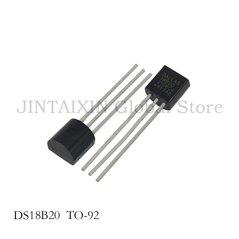 10-100Pcs DS18B20 18B20  TO-92 Sensor Electronic Chip Temperature Sensor IC NEW STOCK