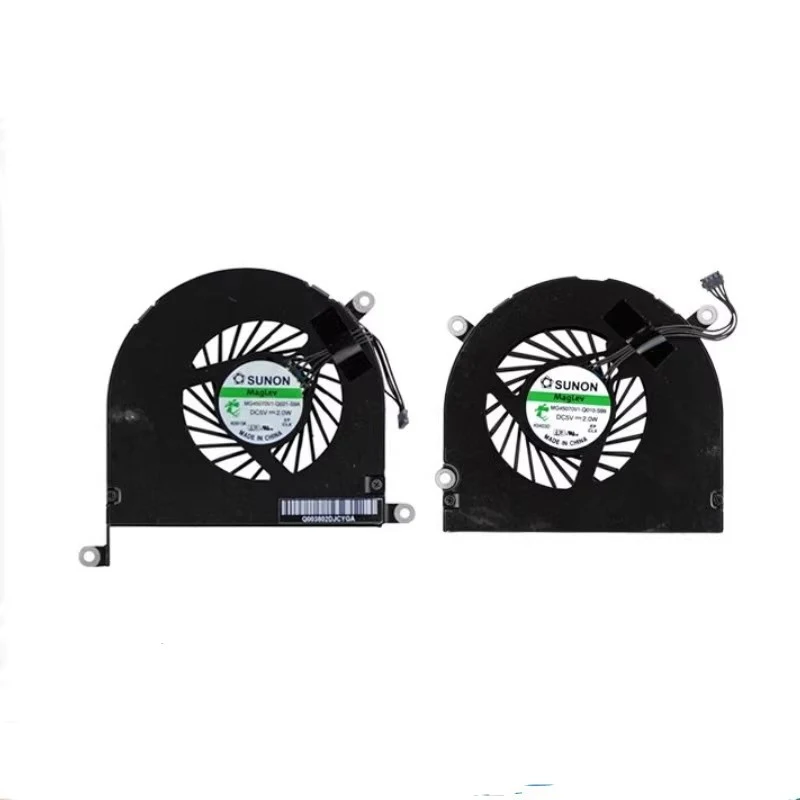 As+ For Apple MacBook Pro A1297 17-inch CPU Cooling Fan Pair Brand New