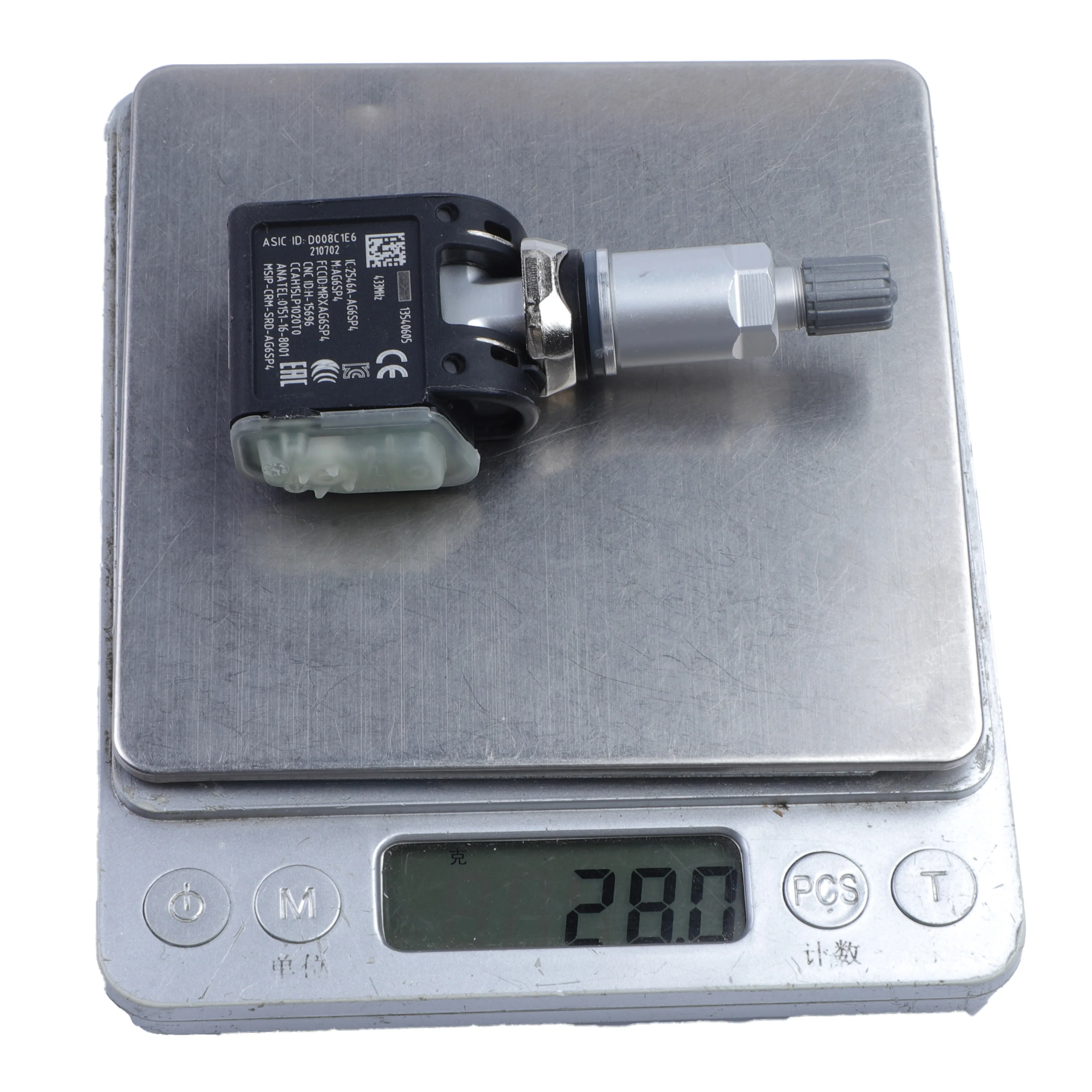 4Pcs TPMS Sensor 13540605 Tire Pressure Sensor 433Mhz For Chevrolet Camaro Silverado 2020-2022 For GMC Sierra 3500 2020-2022