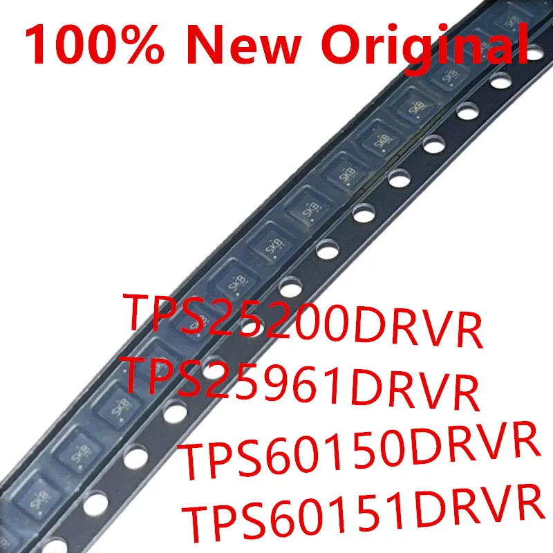 10piece  TPS25200DRVR  SKB 、TPS25961DRVR  T961 、TPS60150DRVR  CGO 、TPS60151DRVR  OCN  New Power Protection Chip  TPS25200