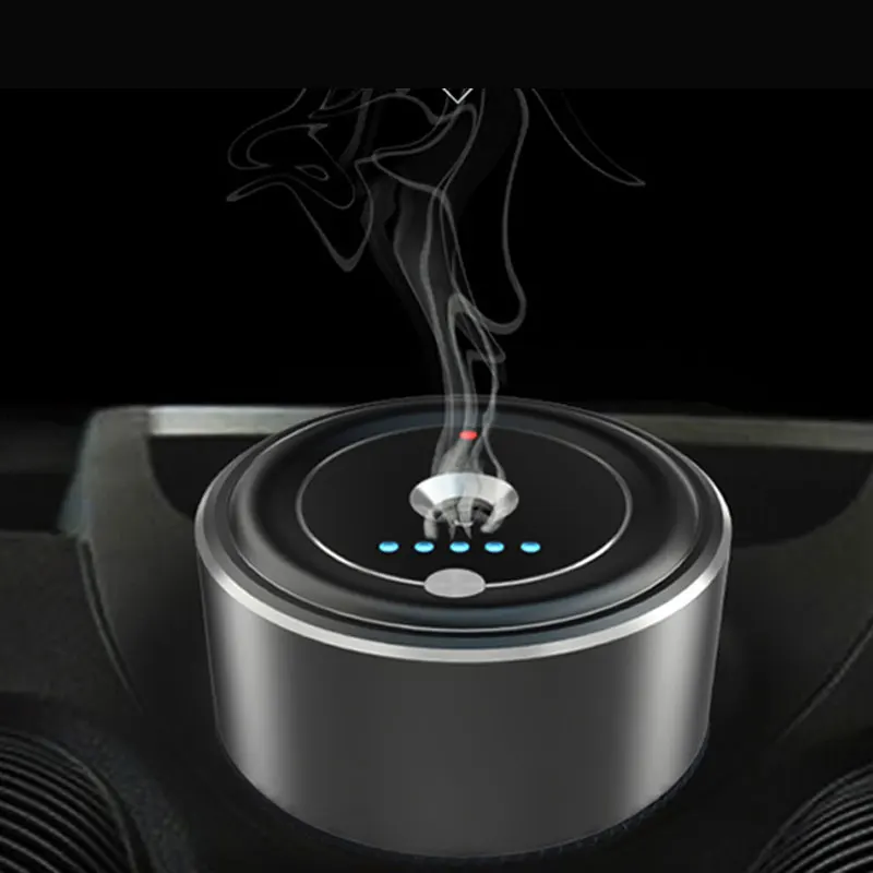 Car Smart Scent Air Freshener Ultrasonic Aroma Diffuser Essential Oil Rechargeable Fragrance Machine