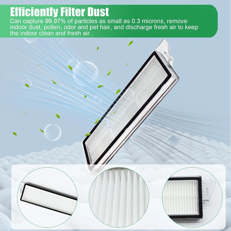 Аксессуары для робота-пылесоса Roborock S8 Maxv Ultra,S8 Max, запасные части, ткань, мешки для пыли, боковые щетки, фильтры