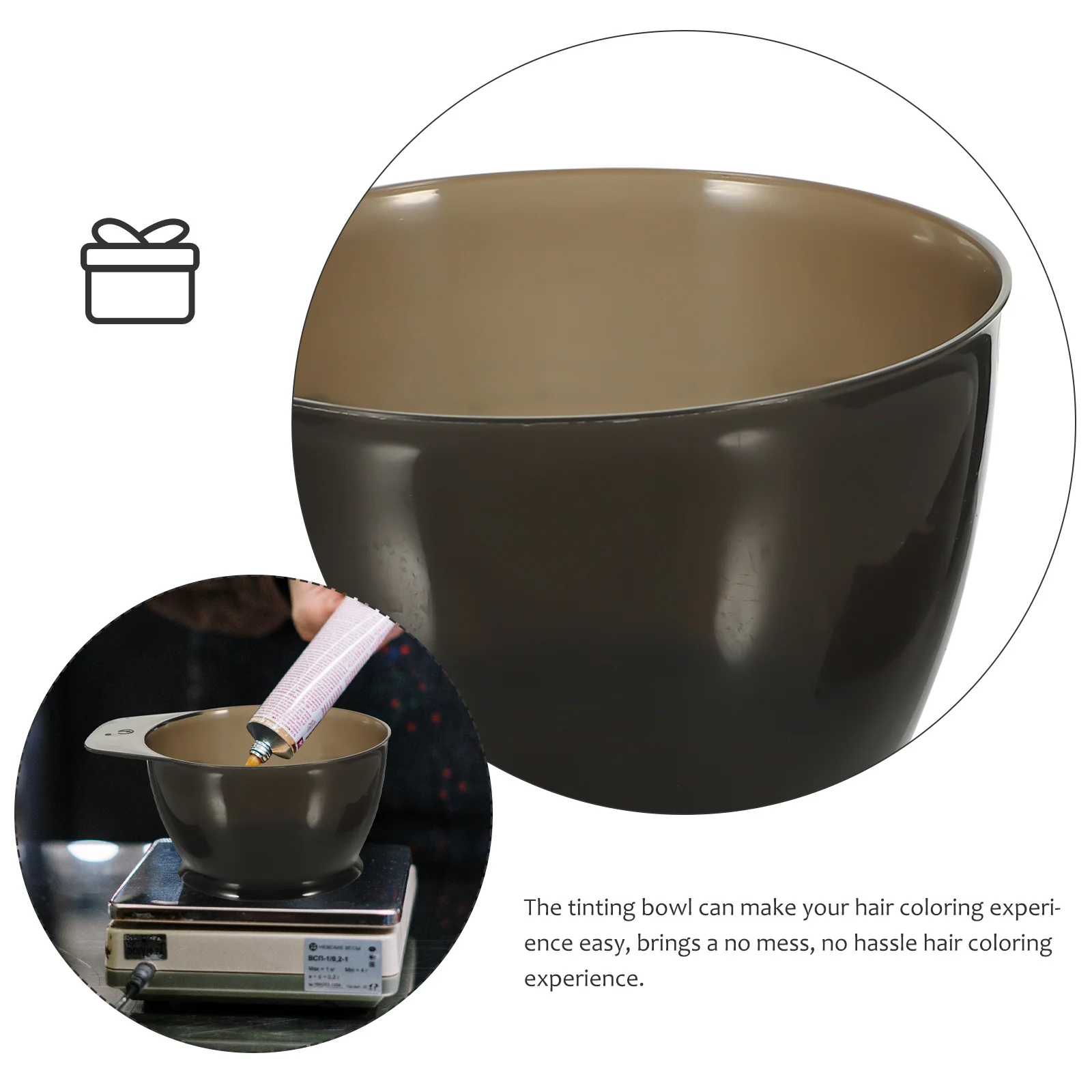 5Pcs Hair Coloring Kit Durable Tinting Bowl No Hassle Experience Washable Reusable Perfect for Salon Home Hair Dye Kit