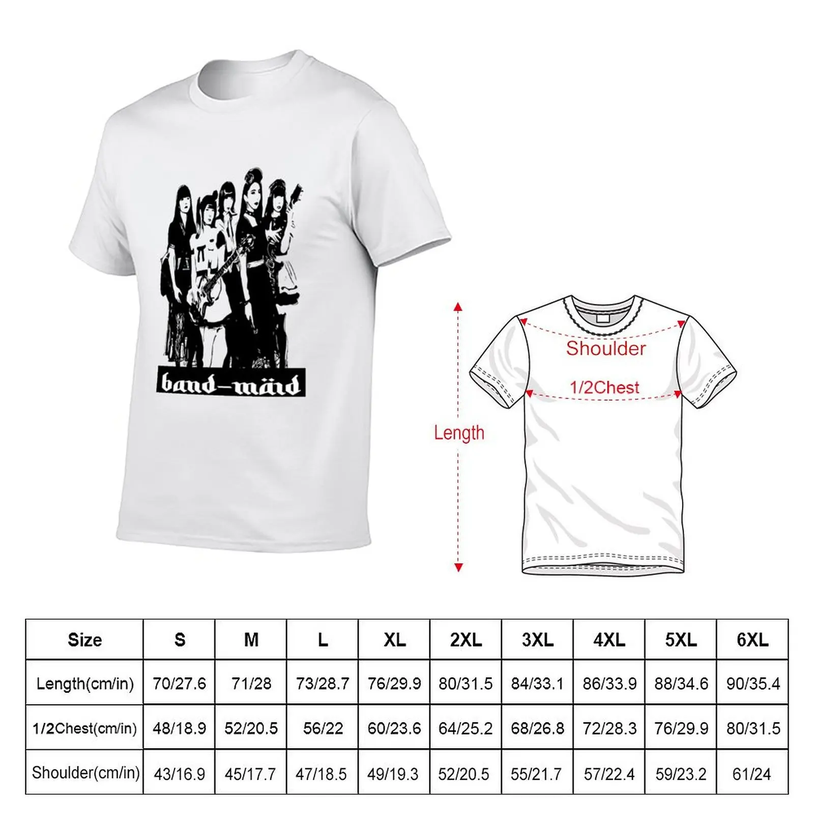 Band Maid japanese maid band T-Shirt anime tshirt man t shirt luxury t shirt for man T-shirt