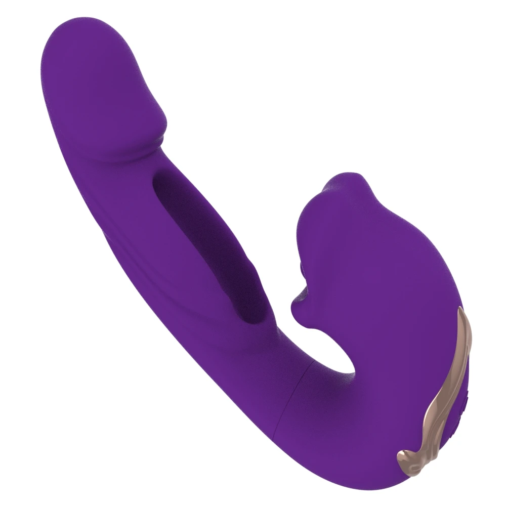 Official-Website Flapping Vibrator for Women with Sucking Clitoris G Spot Stimulator Thrusting Dildo Sex Toys Female Couples