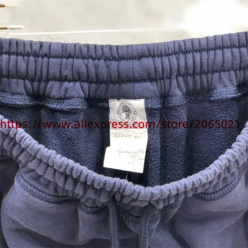 Saint Angel Sweatpants للرجال والنساء ، حطم الركض ، بنطال برباط ، جديد