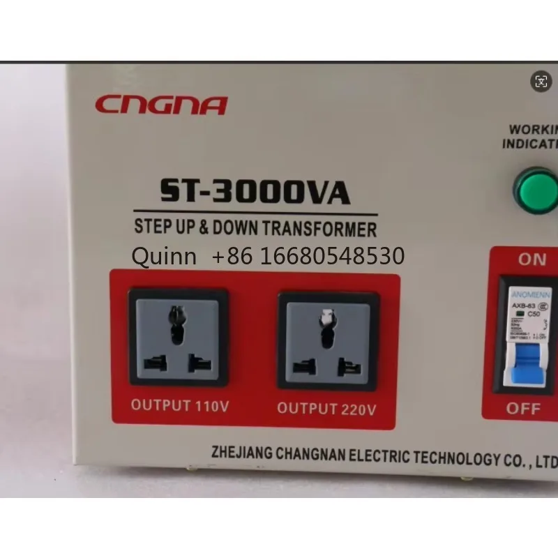 9PHot Product High-Precision 1500VA to 5000VA Single-Phase Power Transformer 220V/110V Step-Up & Down Voltage Converter