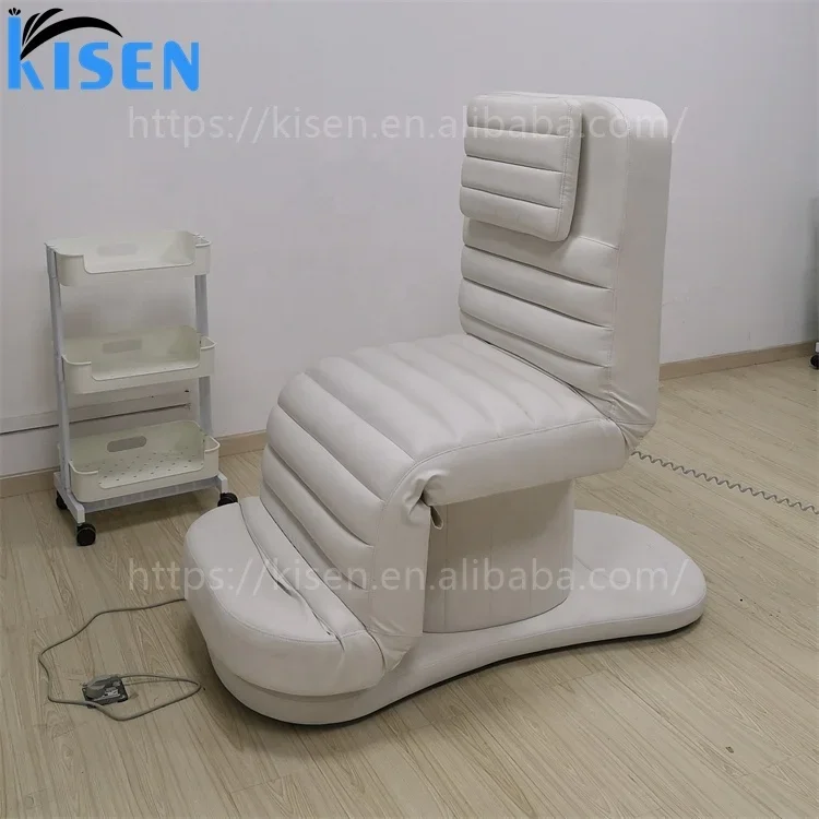 Lit de luxe pour les cils, couvre-lit de beauté, chaise de beauté électrique, table de massage facial, 2024